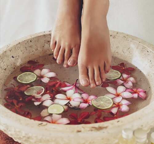 The Organic Pedicure Experience at Amoré Nail Lounge